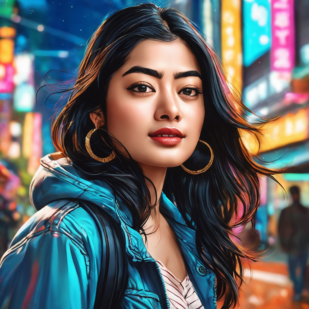 Rashmika Mandanna's AI-Generated Art: A Viral Sensation Redefining Creativity