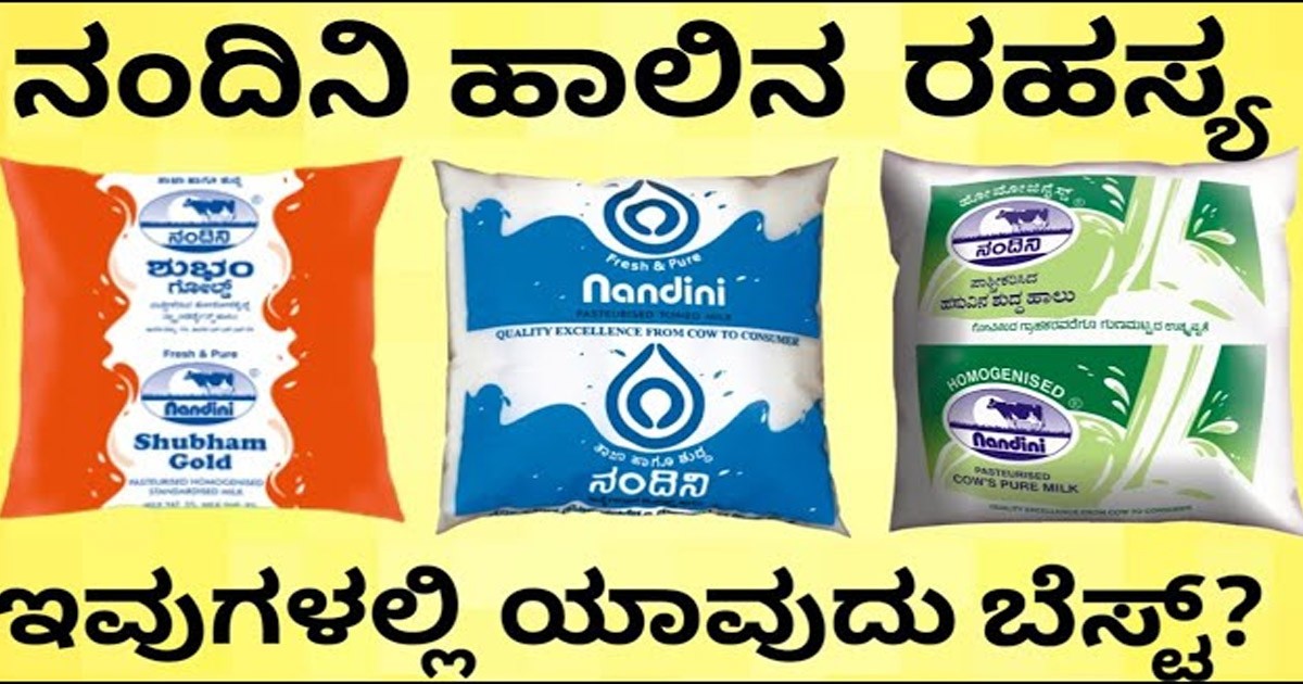 ನಂದಿನಿ ಪ್ಯಾಕೆಟ್ ಕಲರ್ ಕೂಡ  ಹಾಲಿನ ಬಗೆಯನ್ನು ಸೂಚಿಸುತ್ತದೆ! ಯಾವ ಕಲರ್ ಏನನ್ನು ಸೂಚಿಸುತ್ತದೆ ಗೊತ್ತಾ?