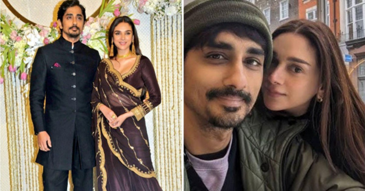 Aditi Rao Hydari Married Siddharth At A Temple In Telangana; See Report