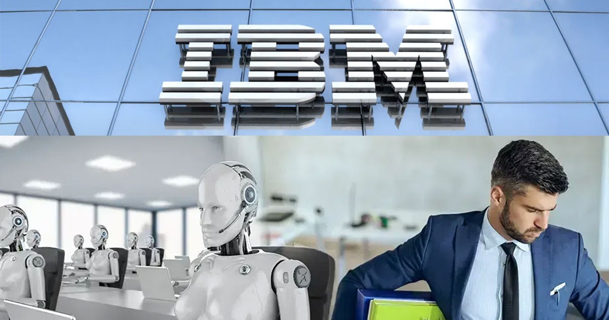 IBM has announced "laying off" in 2024 and shifted toward AI