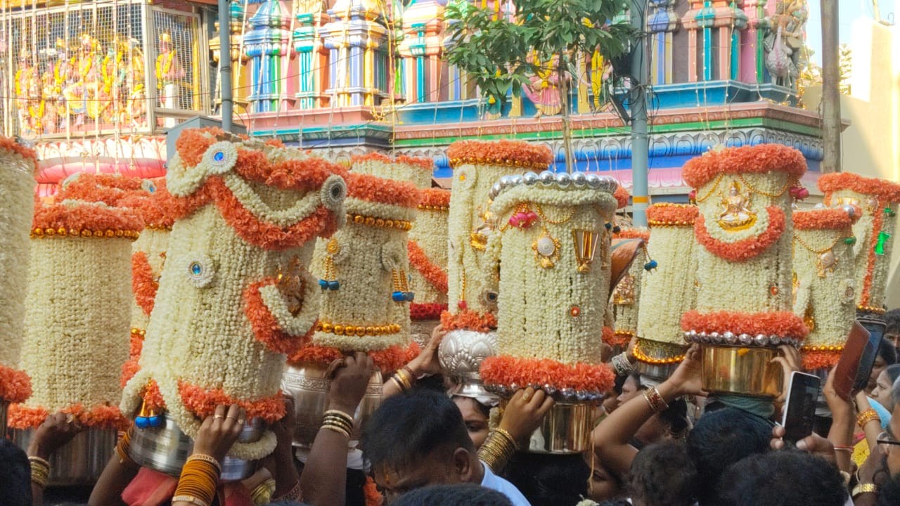 Bangalore Karaga Festival 2024 Photos & Videos