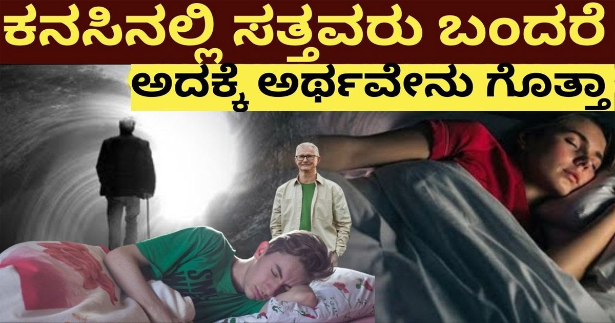 ನಿಮಗೆ ಬೀಳುವ ಕನಸುಗಳು ಕೂಡ ನಿಮ್ಮ ಭವಿಷ್ಯದ ಮುನ್ಸೂಚನೆ ನೀಡಲಿದೆ! ಯಾವ ರೀತಿಯ ಕನಸಿಗೆ ಯಾವ ಅರ್ಥ ಗೊತ್ತಾ?