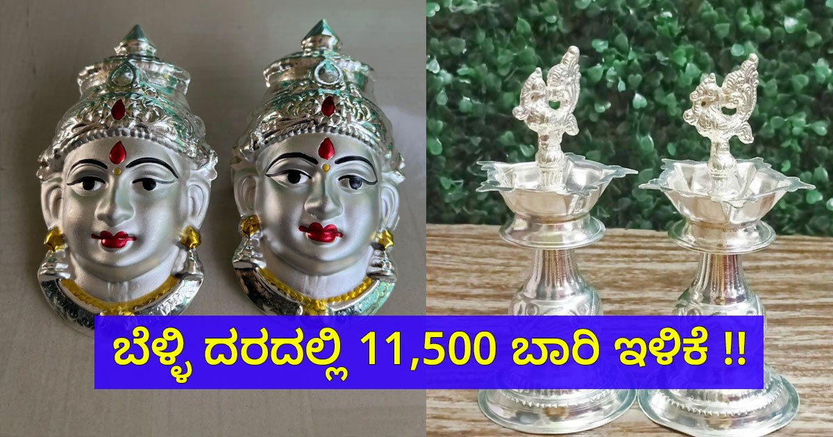 ಬೆಳ್ಳಿ ದರದಲ್ಲಿ 11,500 ಬಾರಿ ಇಳಿಕೆ !! ಬೆಳ್ಳಿಯಲ್ಲಿ ಏಕೆ ಹೂಡಿಕೆ ಮಾಡಬೇಕು?