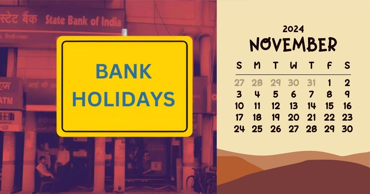 Bank Holidays in India November 2024 Full List of Closures November