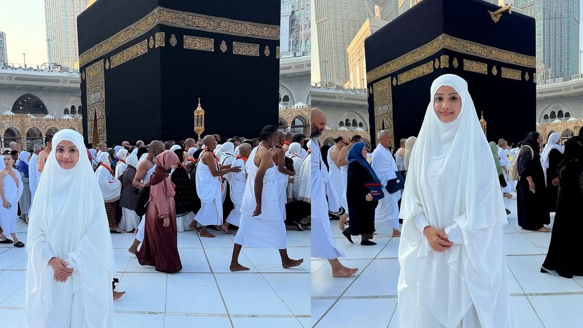 Adaa Khan Embarks on a Spiritual Journey, Performing Umrah