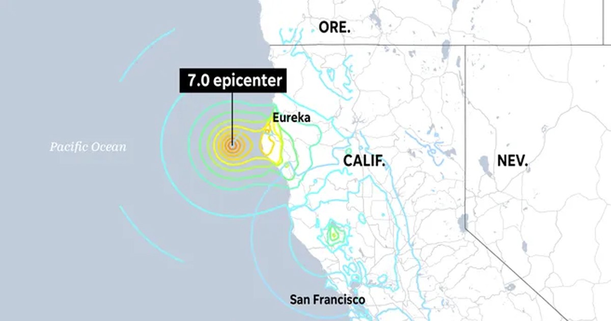 Powerful 7.0 Magnitude Earthquake Strikes Northern California