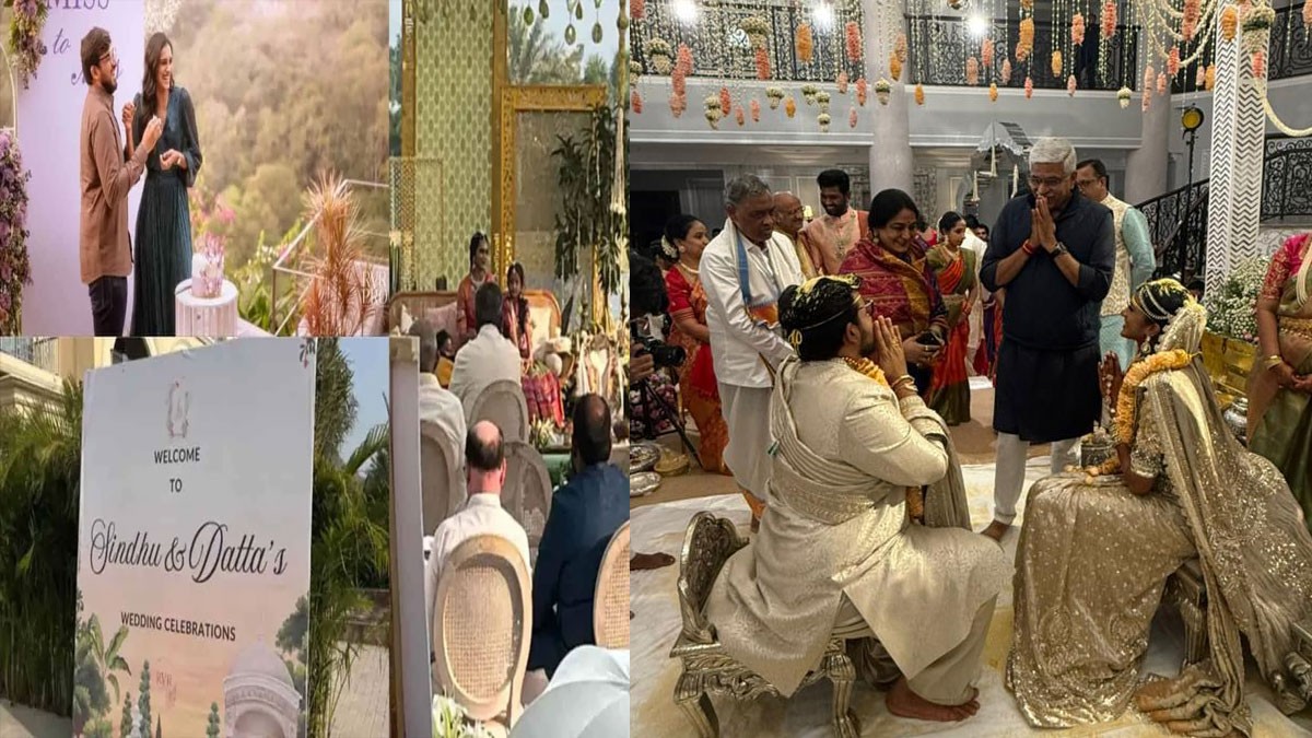 PV Sindhu Marries Venkata Datta Sai in Traditional Telugu Ceremony in Udaipur