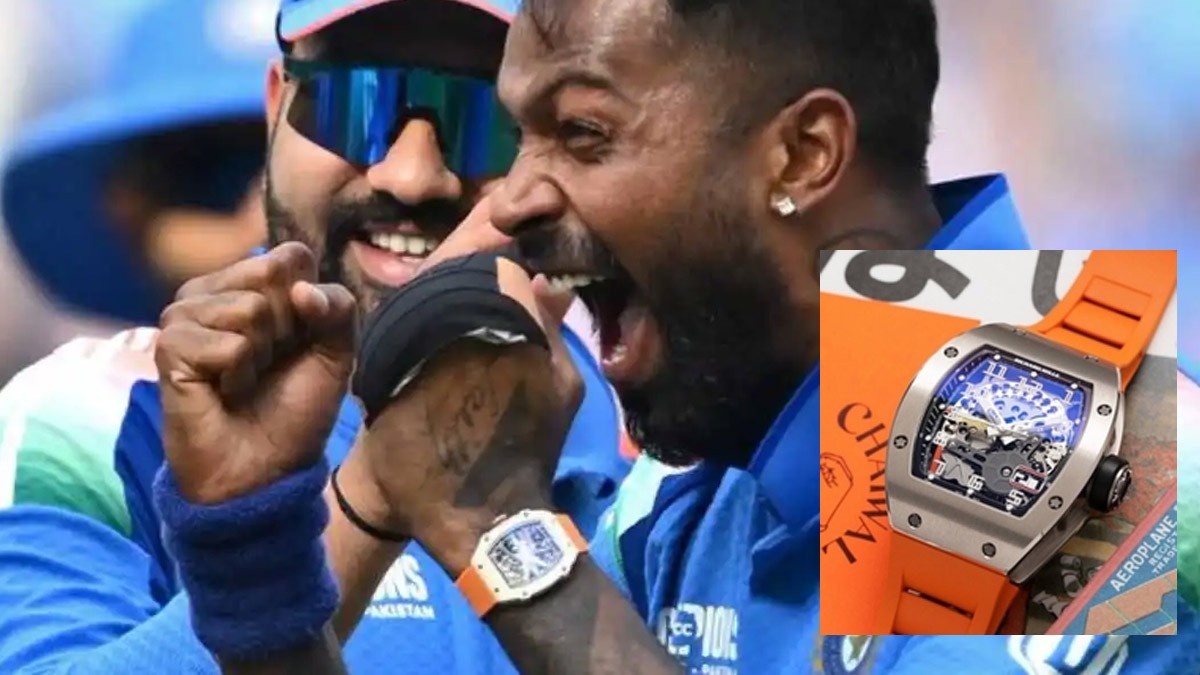 Hardik Pandya's 7 Crore Watch Steals the Spotlight in India vs Pakistan Match