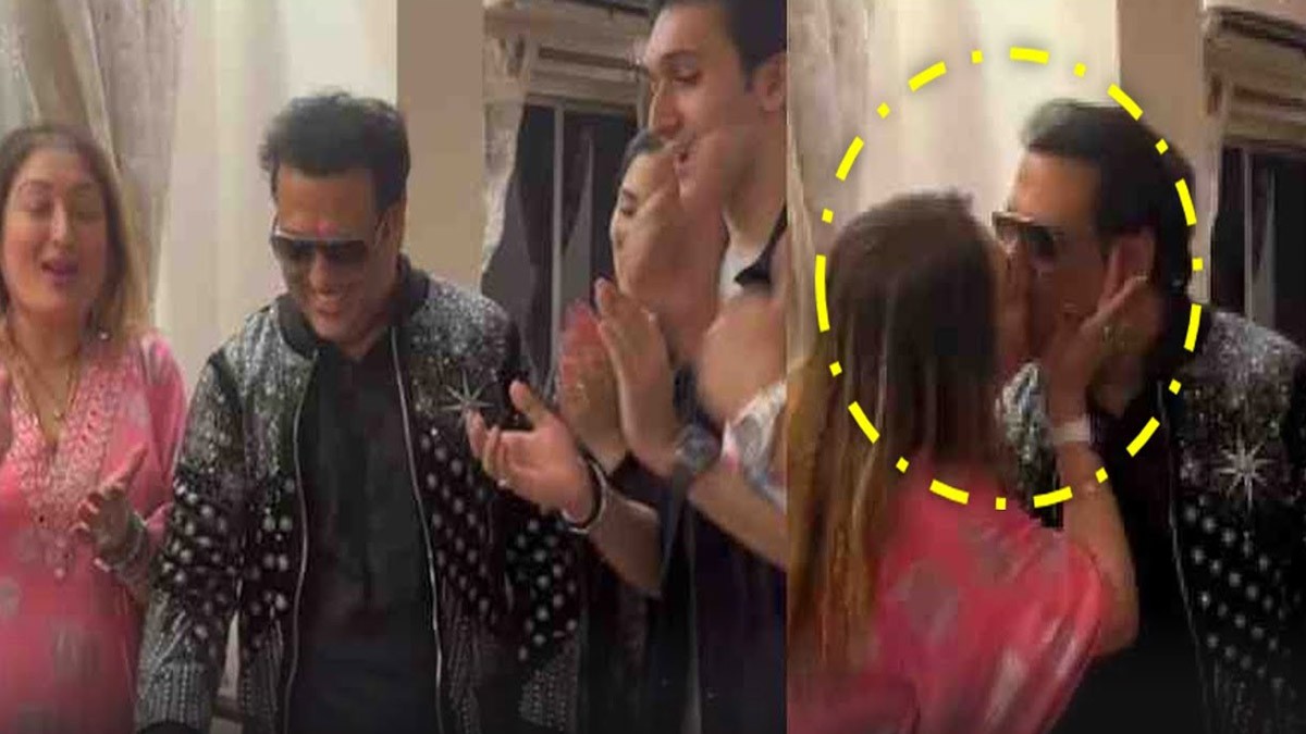 Govinda and Sunita Ahuja's Kiss Video Goes Viral Amid Divorce Rumors