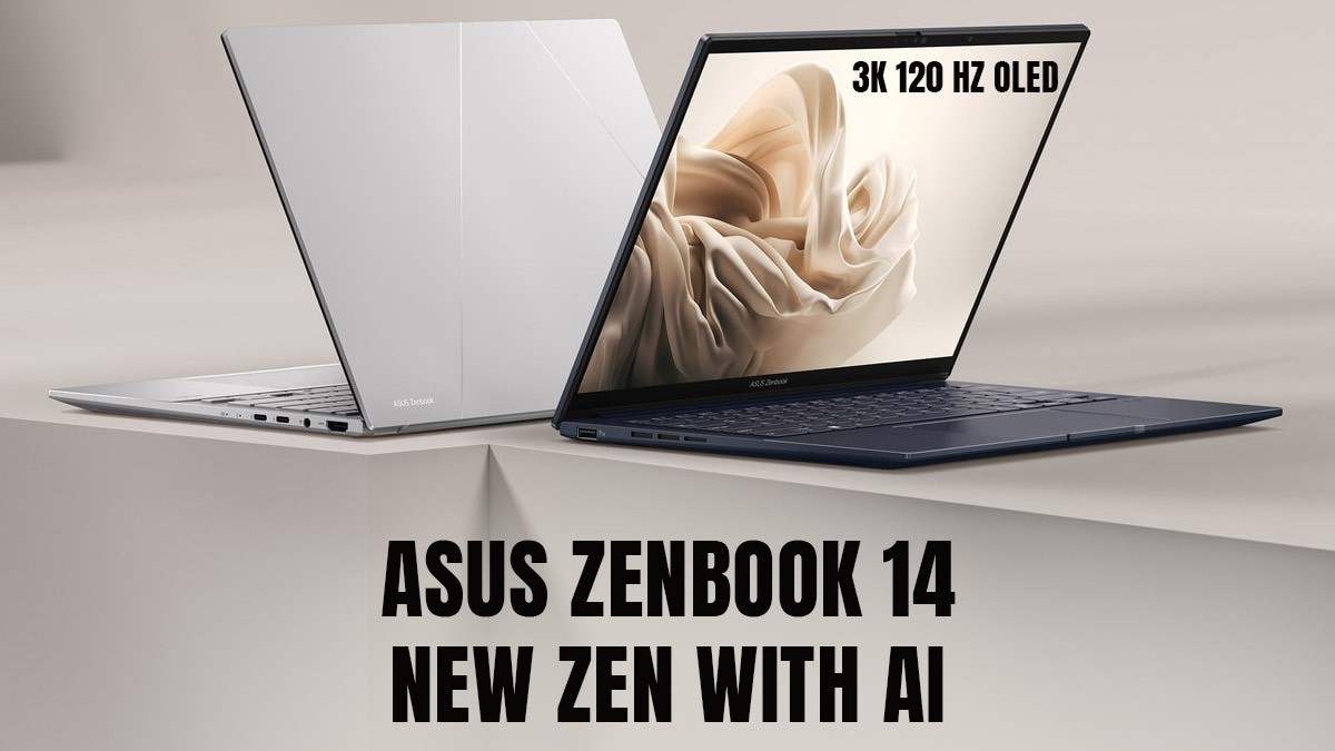 ASUS Zenbook 14: Price, Specifications, Graphics, Features & Immersive Display