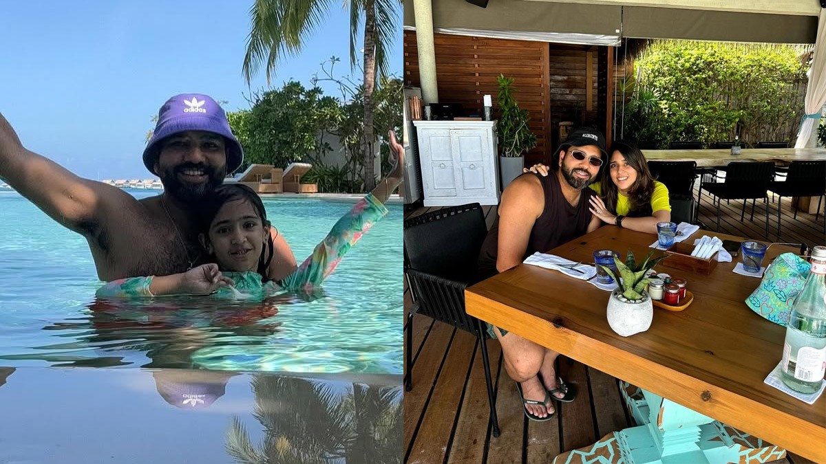 Rohit Sharma Enjoys a Blissful Maldives Vacation with Family Before IPL 2025