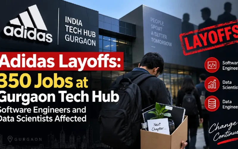 Adidas Layoffs: 350 Jobs at Gurgaon Tech Hub, Software Engineers and Data Scientists Affected