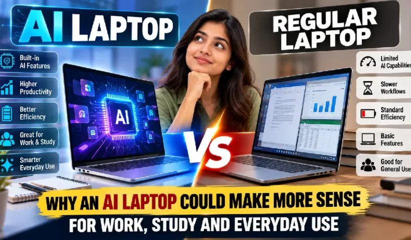 AI Laptop vs Regular Laptop: Why It Makes Sense for Work, Study & Daily Use
