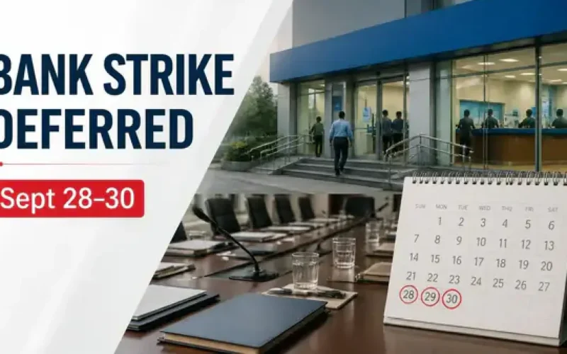 3-Day Bank Strike Deferred: Banks to Operate Normally Today