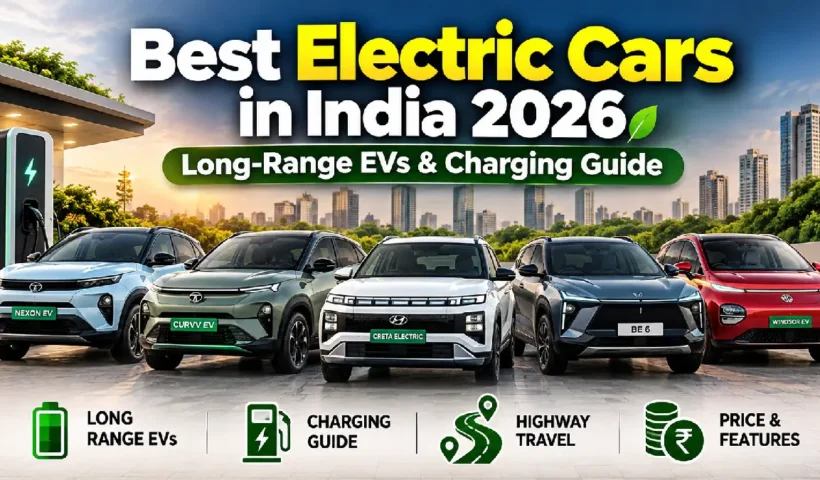 Best Electric Cars in India 2026: Long-Range EVs & Charging Guide