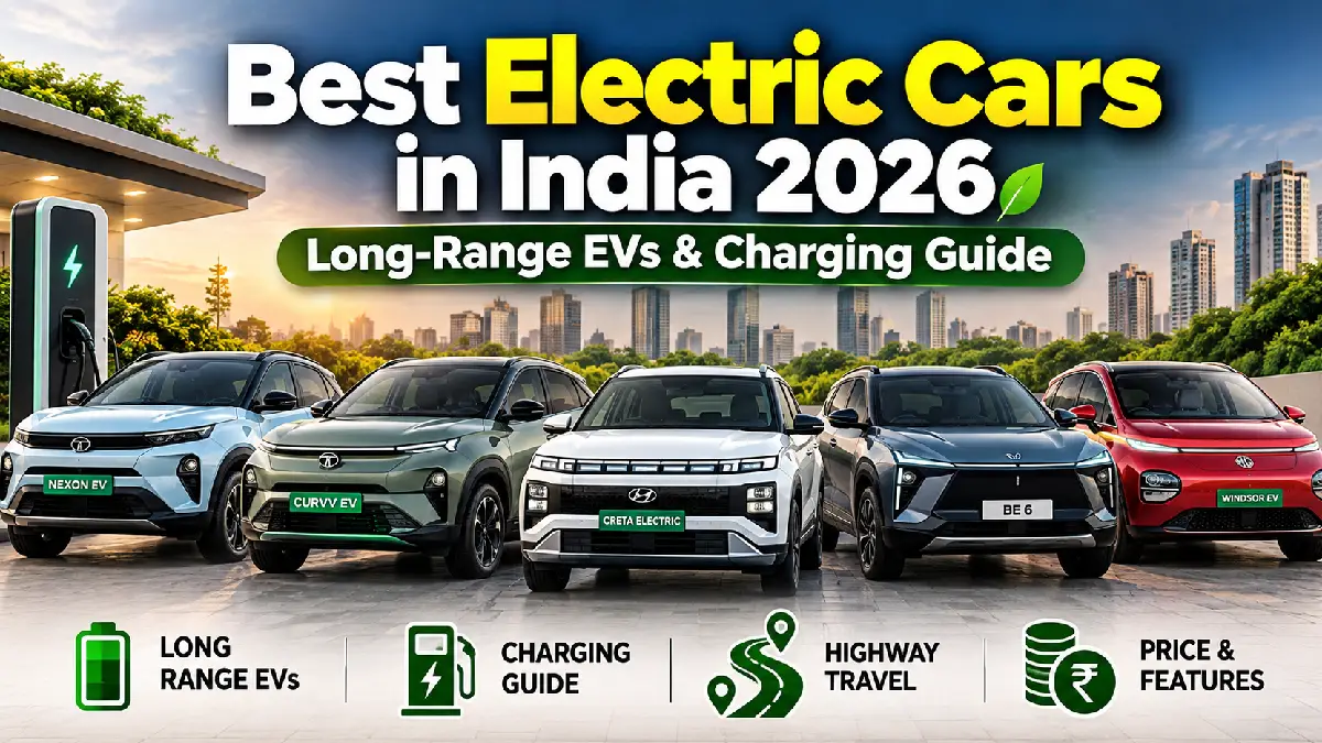 Best Electric Cars in India 2026: Long-Range EVs & Charging Guide