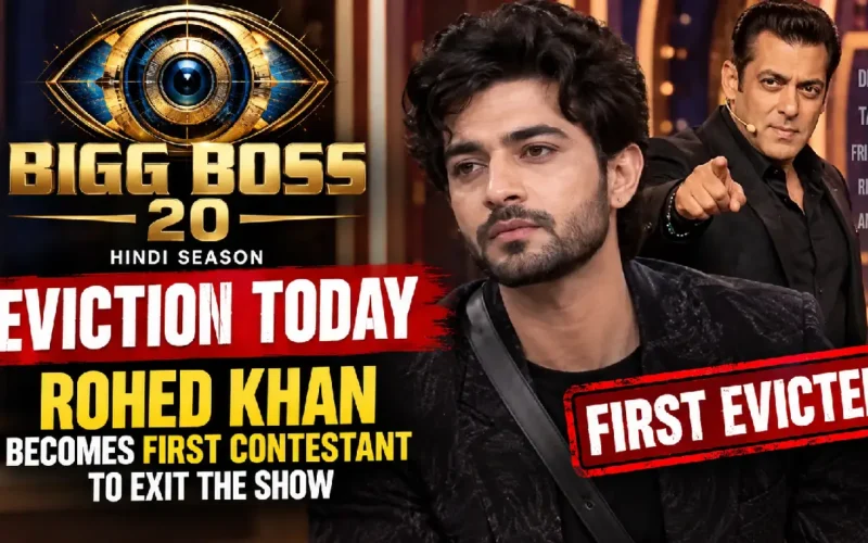 Bigg Boss Hindi Season 20 Eviction Today: Rohed Khan Becomes First Contestant to Exit the Show