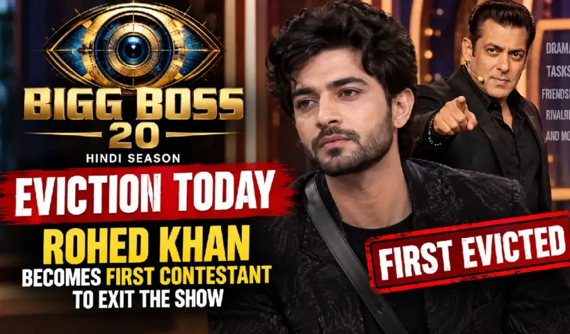 Bigg Boss Hindi Season 20 Eviction Today: Rohed Khan Becomes First Contestant to Exit the Show