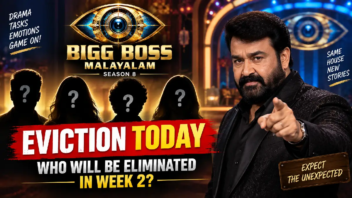 Bigg Boss Malayalam Season 8 Eviction Today: Who Will Be Eliminated in Week 2?
