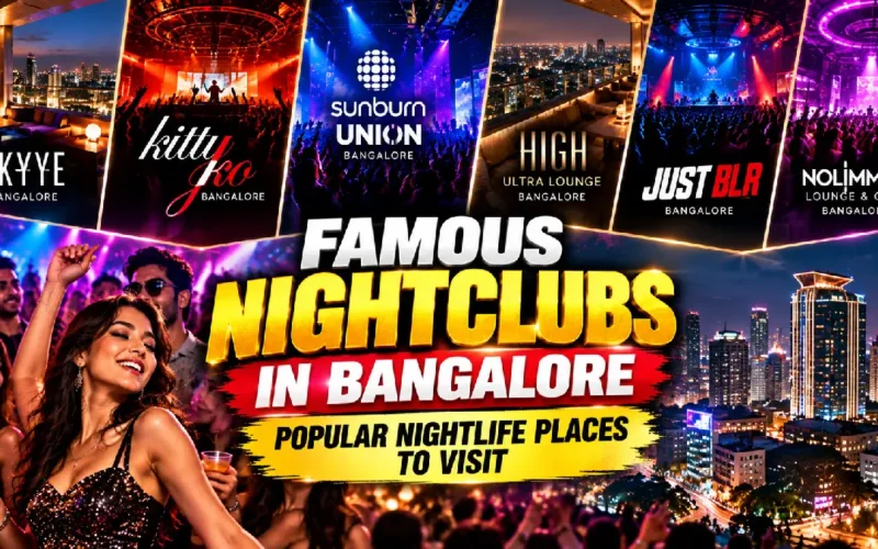 Famous Nightclubs in Bangalore: Popular Nightlife Places to Visit