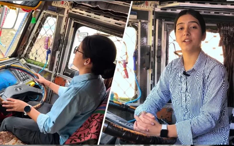 From Air Hostess Training to the Driver’s Seat: Neha Thakur’s Journey as a Woman Truck Driver