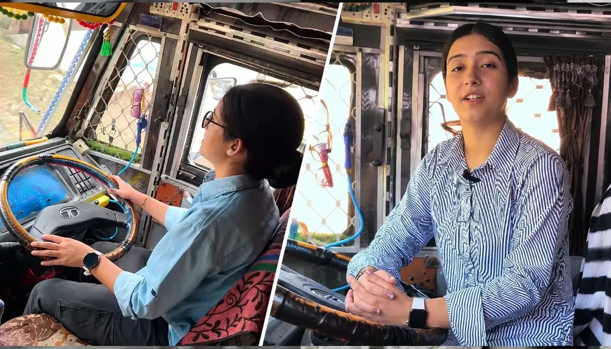 From Air Hostess Training to the Driver’s Seat: Neha Thakur’s Journey as a Woman Truck Driver