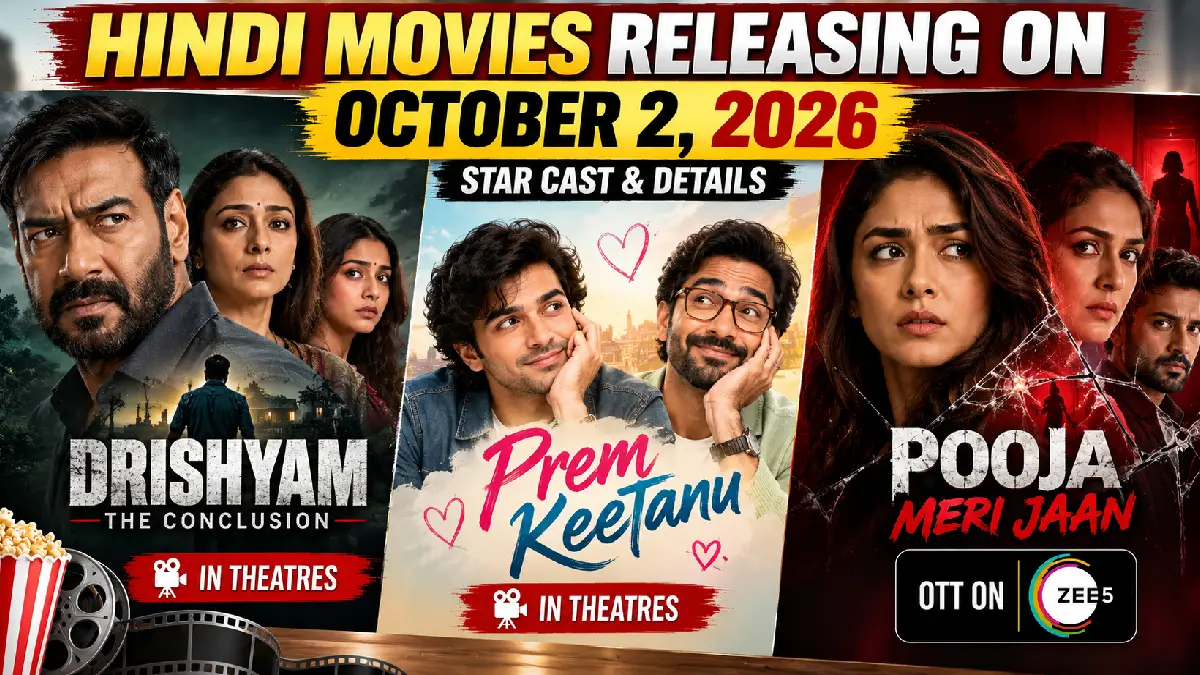 Hindi Movies Releasing on October 2, 2026: Star Cast & Details