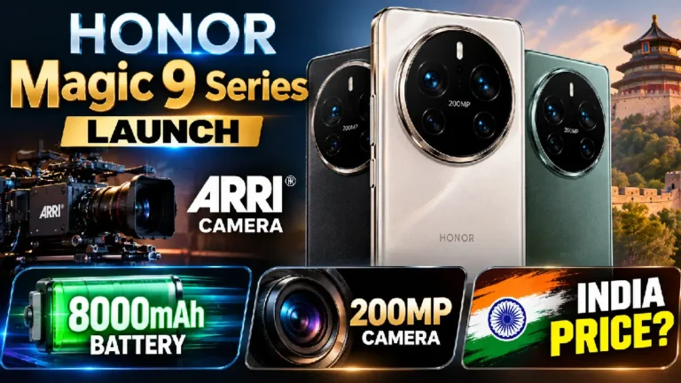 Honor Magic 9 Series Launch: 8000mAh Battery, ARRI Camera & India Price