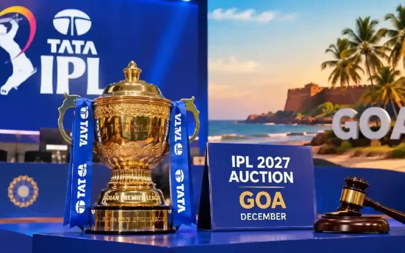 IPL 2027 Auction Returns to India After 3 Years: Goa Confirmed as Venue