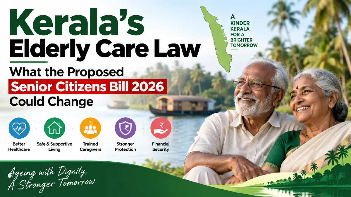 Kerala’s Elderly Care Law: What the Proposed Senior Citizens Bill 2026 Could Change
