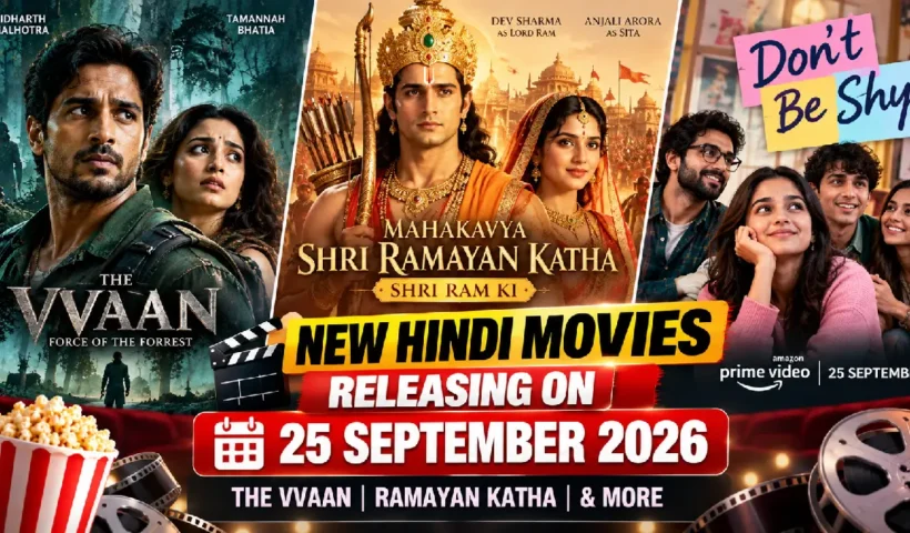 New Hindi Movies Releasing on September 25, 2026: The Vvaan, Ramayan Katha & More