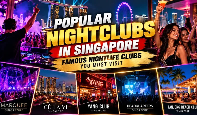 Popular Nightclubs in Singapore: Famous Nightlife Clubs You Must Visit