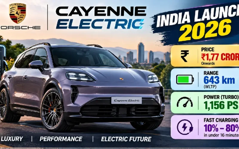 Porsche Cayenne Electric India Launch 2026: Price, Range & Specs