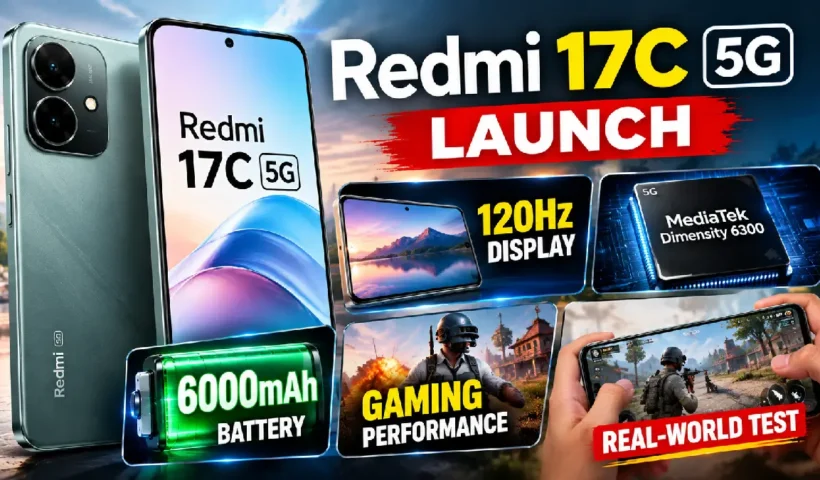 Redmi 17C 5G Launch: 120Hz Display, Gaming Performance & Real-World Test