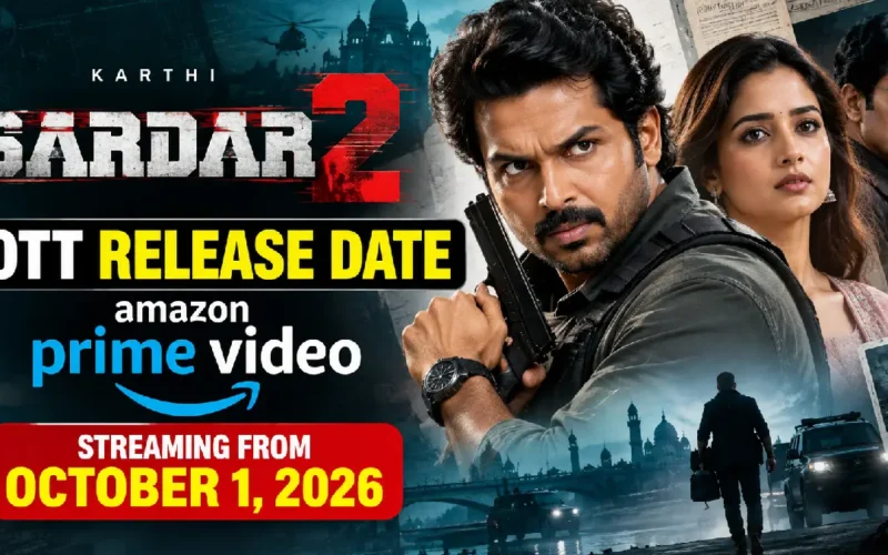 Sardar 2 OTT Release Date: Karthi, Ashika Ranganath Film on Prime Video