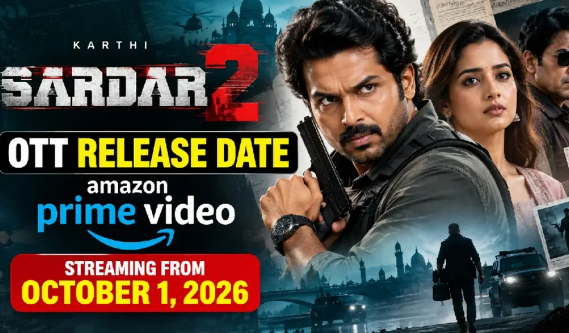 Sardar 2 OTT Release Date: Karthi, Ashika Ranganath Film on Prime Video