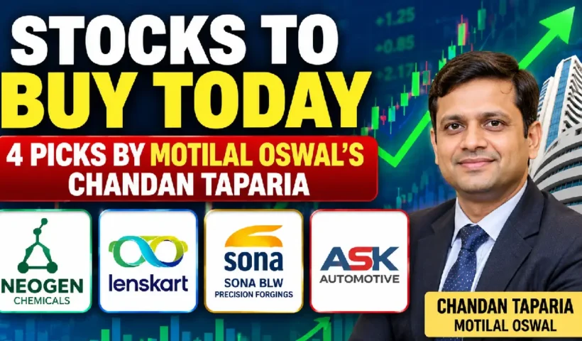 Stocks To Buy Today: 4 Picks By Motilal Oswal's Chandan Taparia