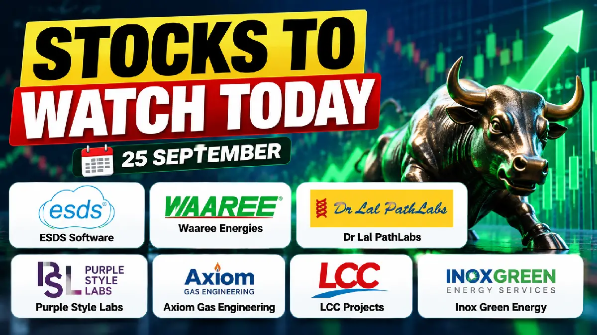 Stocks to Watch Today: ESDS Software, Waaree Energies, Dr Lal PathLabs in Focus