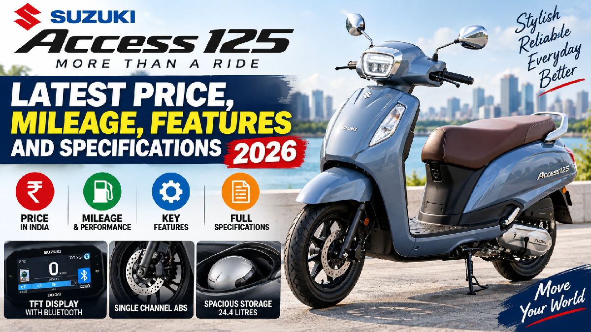 Suzuki Access 125 Latest Price, Mileage, Features and Specifications 2026