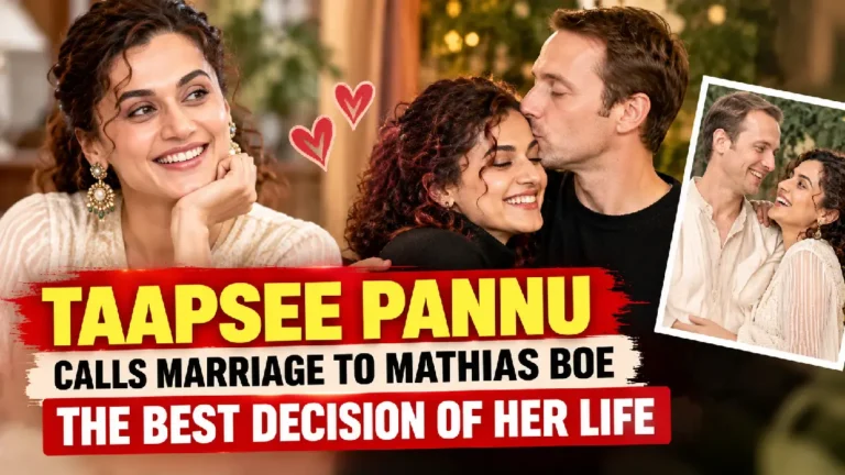 Taapsee Pannu Calls Marriage to Mathias Boe the Best Decision of Her Life