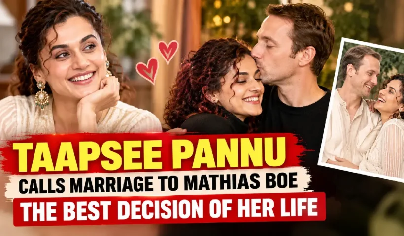 Taapsee Pannu Calls Marriage to Mathias Boe the Best Decision of Her Life