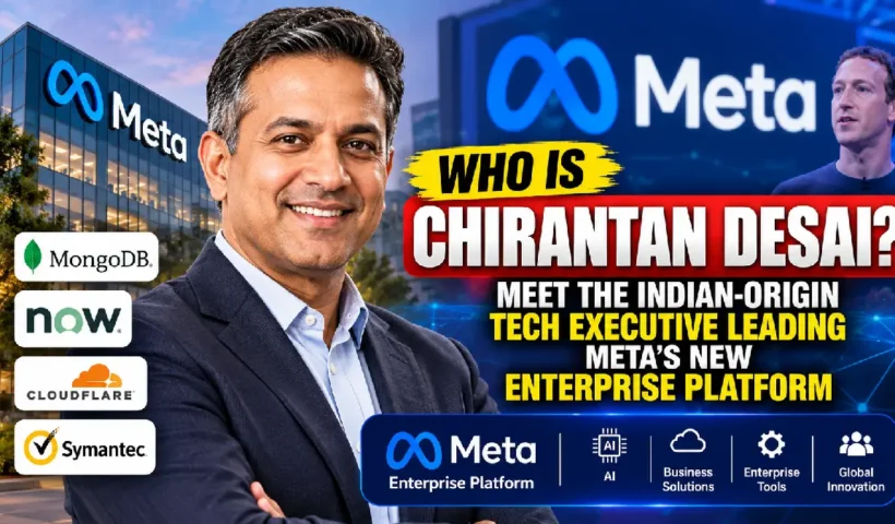 Who Is Chirantan Desai? Meet the Indian-Origin Tech Executive Leading Meta’s New Enterprise Platform