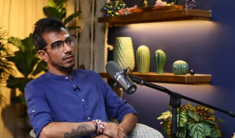 Yuzvendra Chahal during a podcast interview