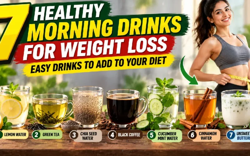 7 Healthy Morning Drinks for Weight Loss: Easy Drinks to Add to Your Diet