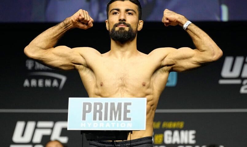 Farid Basharat UFC fighter