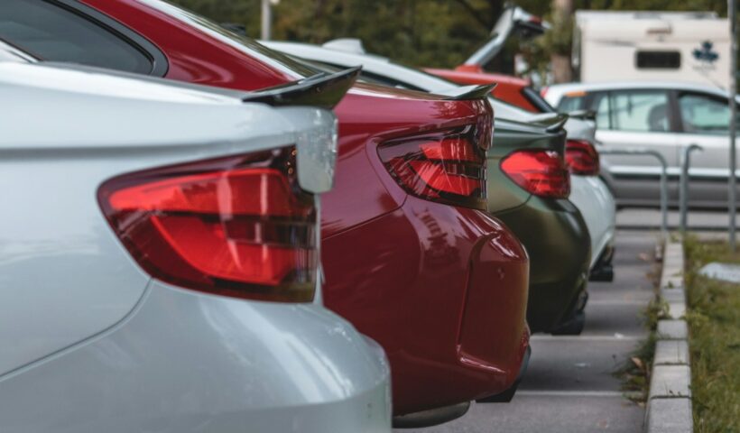 Several cars parked together illustrating India's compact SUV market