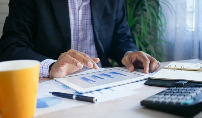 Financial planning and investment research representing mutual fund investing