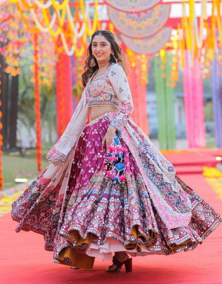 Aditi Bhadoriya’s Garba Outfit Sparks Debate About Fashion, Tradition and Online Shaming