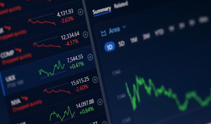 Financial market trading screen representing stock exchange closing rules