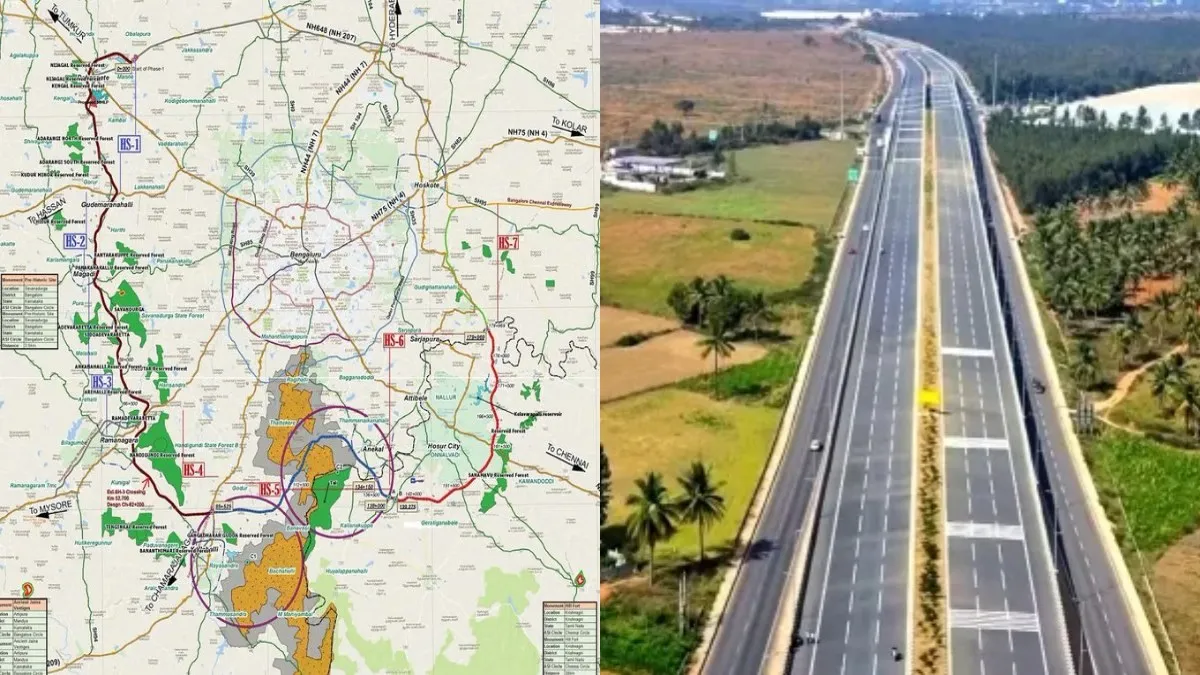 Bengaluru STRR: 21-Km Hoskote-Hosur Stretch May Open by December, ROB Work Till March 2027